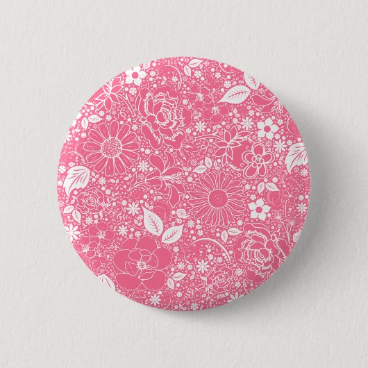 Botanische Beauties Light Pink BUTTON (Vorderseite)