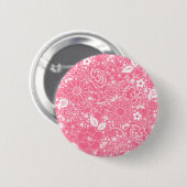 Botanische Beauties Light Pink BUTTON (Vorne & Hinten)