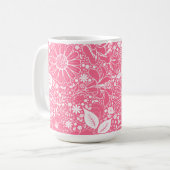Botanische Beauties Light Pink Tasse (Vorderseite Links)