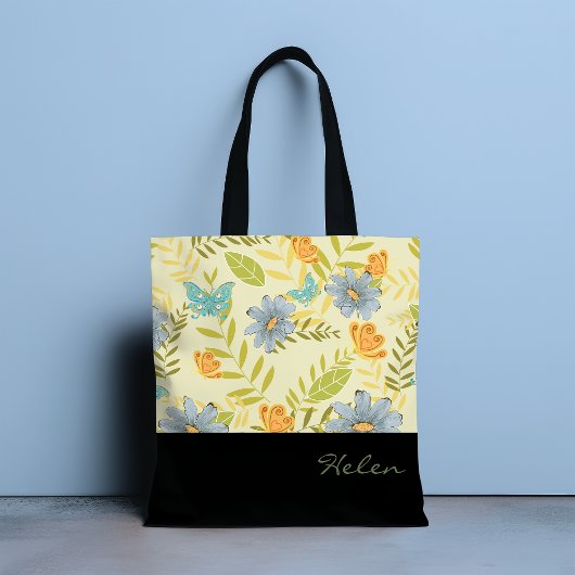Botanische Beauty Personalisiert Designer Tote Bag Tasche