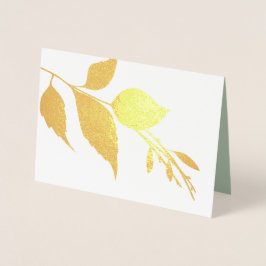 Botanische Beerdigung Dankeschön Karte