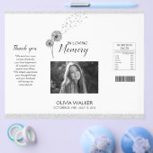 Botanische Beerdigungsbeutel, Obituary Chip Bag Flyer (Einzeln)