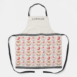 Botanische Berries & Herbstlaube Elfenbeinküste Schürze