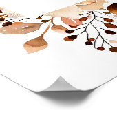 Botanische Bestätigung des Rustikalen Niedergangs  Poster (Ecke)