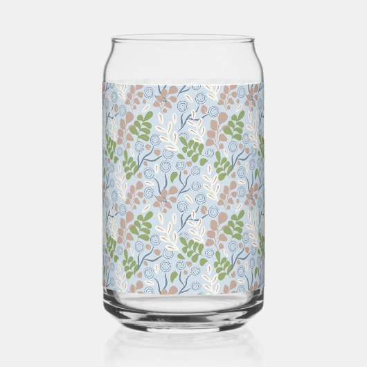 Botanische Bio Formen Dosenglas (Rückseite)