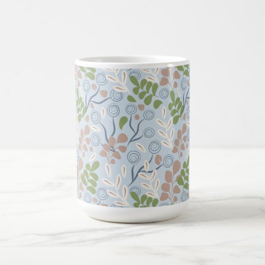 Botanische Bio Formen Kaffeetasse (Mittel)