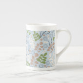 Botanische Bio Formen Porzellantasse (Rechts)