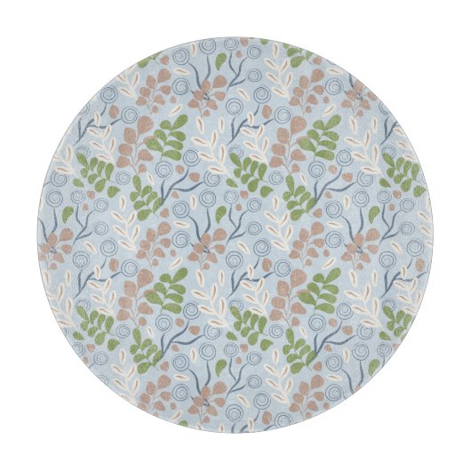 Botanische Bio Formen Schneidebrett (Vorderseite)