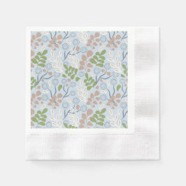Botanische Bio Formen Serviette