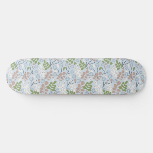 Botanische Bio Formen Skateboard (Horizontal)