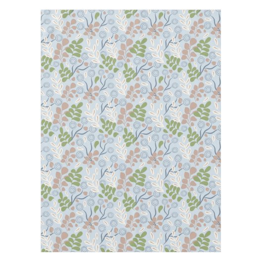 Botanische Bio Formen Tischdecke (Vorderseite)