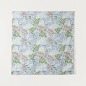 Botanische Bio Formen Wandteppich (Vorderseite (Horizontal))