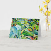 Botanische Blankenkarte Karte (Gelbe Blume)