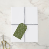 Botanische Blatt Natur Geschenkanhänger (Mit Garn)
