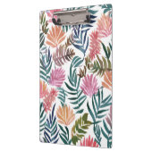 Botanische Blätter Aquarell | Blumiges Farbspiel Klemmbrett (Links)