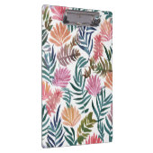 Botanische Blätter Aquarell | Blumiges Farbspiel Klemmbrett (Rechts)