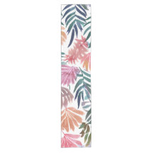 Botanische Blätter Aquarell | Florales Farbige Bla