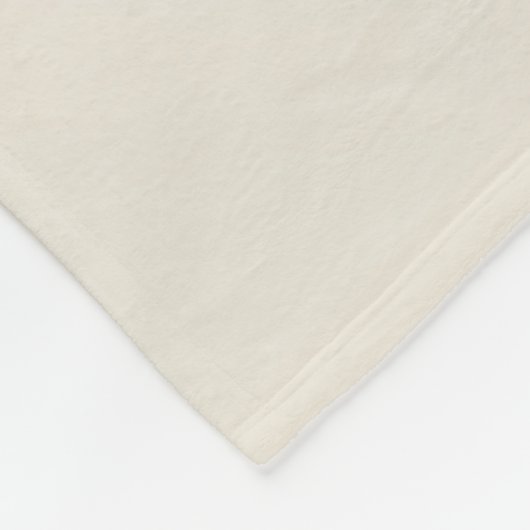 Botanische Blätter Collage Fleece Blanket (Ecke)