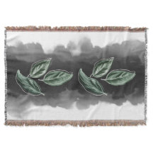 Botanische Blätter des modernen Chic Basil