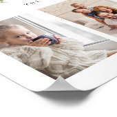 Botanische Blätter | Drei Fotos Poster (Ecke)