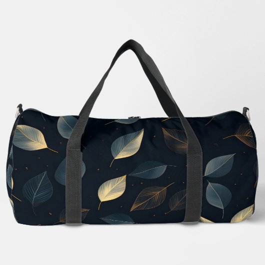 Botanische Blätter Duffle Bag (Vorderseite)