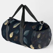 Botanische Blätter Duffle Bag (Rechte Ecke)