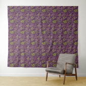 Botanische Blätter: Eine atemberaubende violette R Wandteppich (Beispiel (Horizontal))
