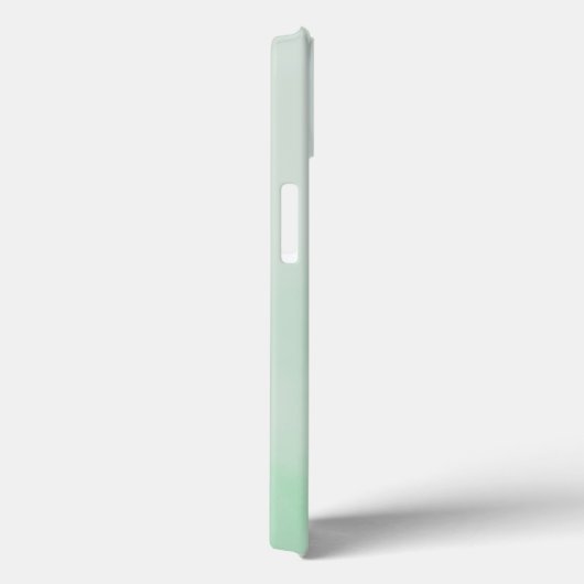 Botanische Blätter Folies Monogramm Case-Mate iPhone Hülle (Rückseite / Rechts)