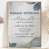 Botanische Blätter für blaue Goldmedaille Flyer