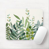 Botanische Blätter für den Garten Mousepad (Mit Mouse)