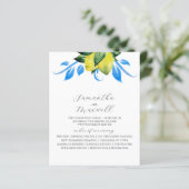 Botanische Blätter für Hochzeiten (Stehend Vorderseite)