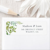 Botanische Blätter für moderne Grünfolien (Insitu)