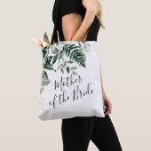 Botanische Blätter Grüne Mutter des Brautgeschenks Tasche (Von Nahem)