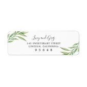 Botanische Blätter | Hochzeit (Vorne)