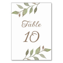 Botanische Blätter Hochzeit im Grünbereich