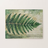 Botanische Blätter Puzzle (Horizontal)