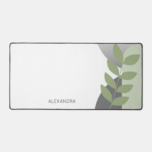 Botanische Blätter Schreibtischunterlage (Vorderseite)