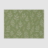 Botanische Blätter Seidenpapier (Vorderseite)