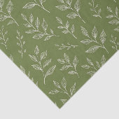 Botanische Blätter Seidenpapier (Ausschnitt)