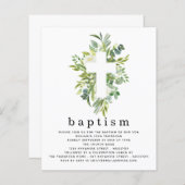 Botanische Blätter - Taufe im Haushalt (Vorne/Hinten)