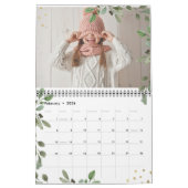 Botanische Blätter und Gold | Ihre persönlichen Fo Kalender (Feb 2026)