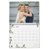 Botanische Blätter und Gold | Ihre persönlichen Fo Kalender (Mär 2026)