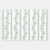 Botanische Blätter und Meeresschildkröten Wasserfa (Vorderseite 3)