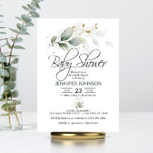 Botanische Blattpflanze Babydusche