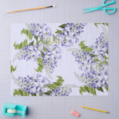 Botanische blaue seidenpapier (Basteln)