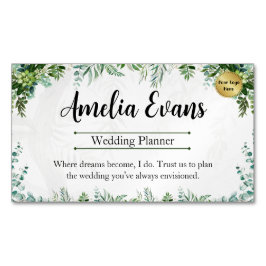 Botanische Blend-Visitenkarte mit individualisiert Magnetische Visitenkarte