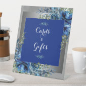 Botanische Blicke: Silberinfundiertes Brautparty Sockelschild (In Situ)