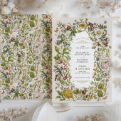 Botanische Bliss-Einladung Rett-the-Date-Hochzeit Einladung