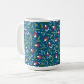 Botanische Bliss-Tasse Kaffeetasse (Vorderseite Links)
