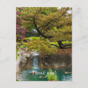 Botanische Bliss Vielen Dank Postkarte